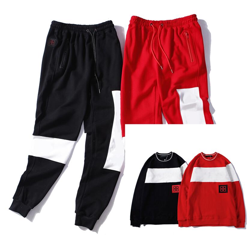 

Men's Tracksuits designer sweatshirts classic letter mens womens loose Two Pieces Suit fashion jogging clothes high quality embroidery ~XL popular top, Extra shipping fee