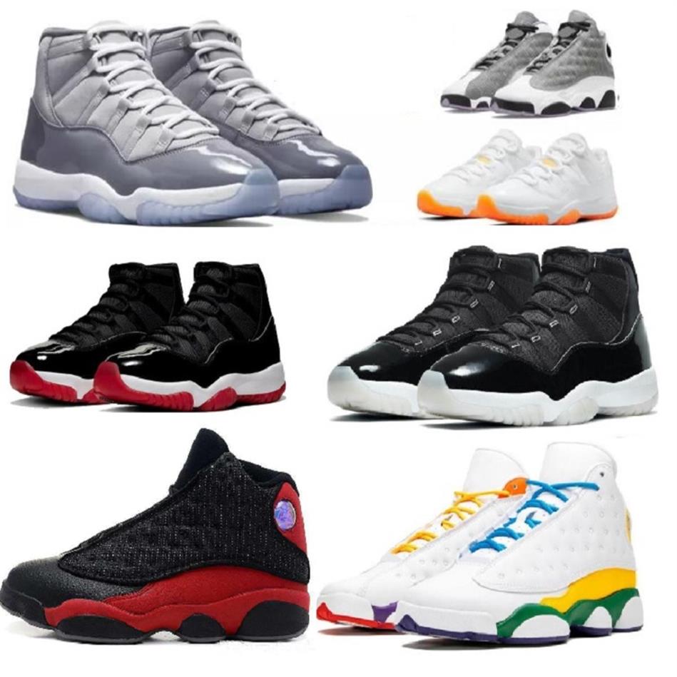 

basketball shoes 11 12 13 kids Big boy jumpman 11s 13s Royalty Cool Grey Utility Obsidian Court Purple girl The young man trainers284C