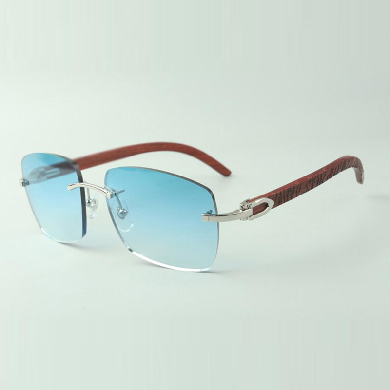 

Classic designer sunglasses 3524025, tiger wooden temples glasses, size: 18-135 mm