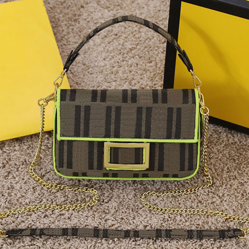 

Baguette Bags Chain Bag Women Crossbody Handbag Flap Wallet Removable Shoulder Strap Classic Double f Fashion Letter Cowhide Leather Handbags Capsule Series