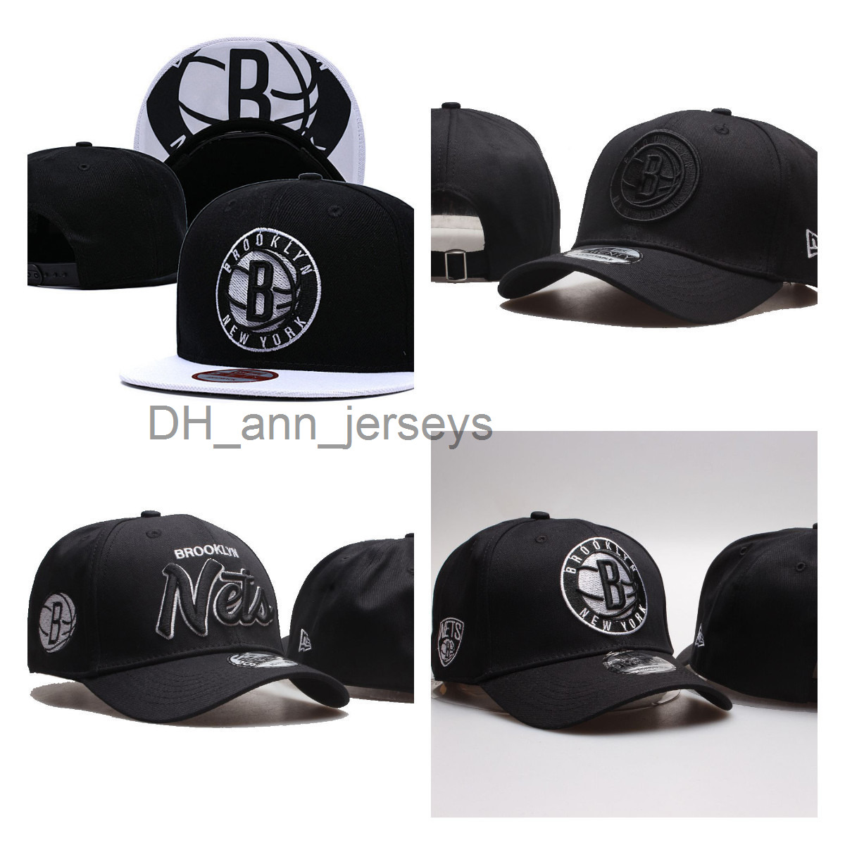 

eras 2022 New Brooklyn Women Men Basketball Cap''nets''nba''Snapbacks Adjustable Baseball Flat Visor Hip Hop Hat Outdoor Sports Visors 03, Picture 1