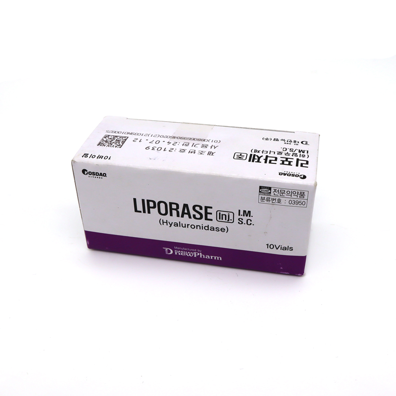 

Beauty Items LIPORASEs Hyaluronidases Solution for dissolving HA filler Sculptra