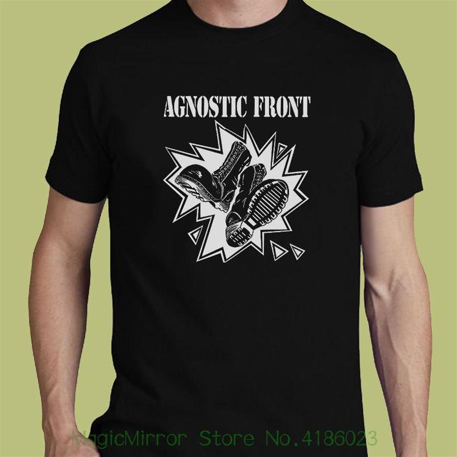 

Men' T-Shirts Agnostic Front Tee Hardcore Punk Band  M L Xl 2Xl 3Xl T-Shirt Carnivore Casual Short Sleeve Shirt2321, 0103745-dark gray