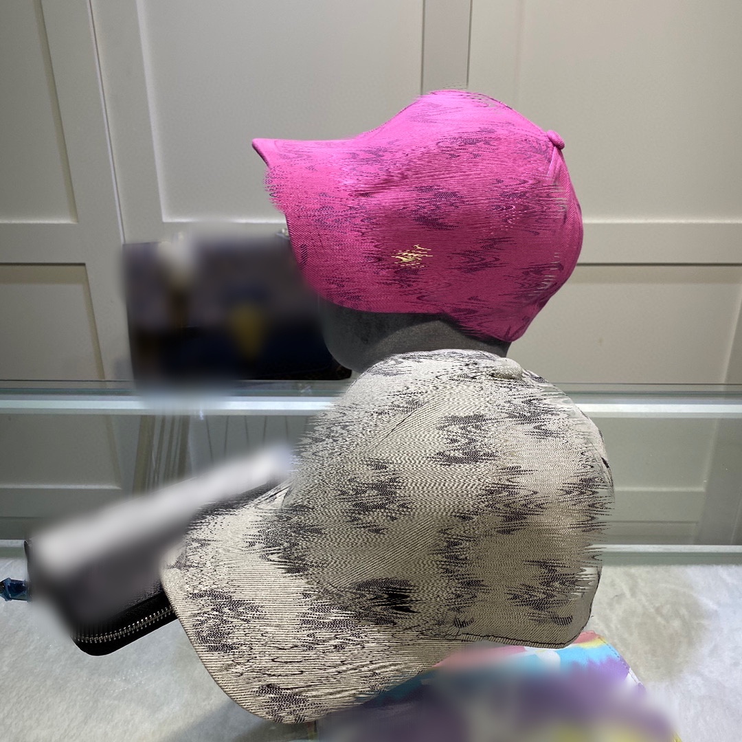 

2022 designer men baseball cap letter printed luxury fashion pink mens denim anti uv caps women snapback, Grey