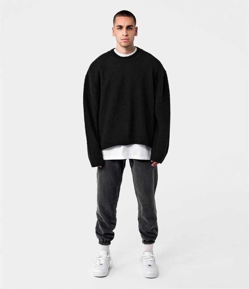 

Men' Sweaters Cole Buxton Knit Shirt Men Women Cotton High Quality Top, Black