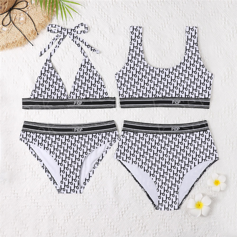 

High Quality Ladies Swimsuit Womens Sexy Swimwear Summer Beach Split Bikinis Bathing Suit For Women, Low waist bikini