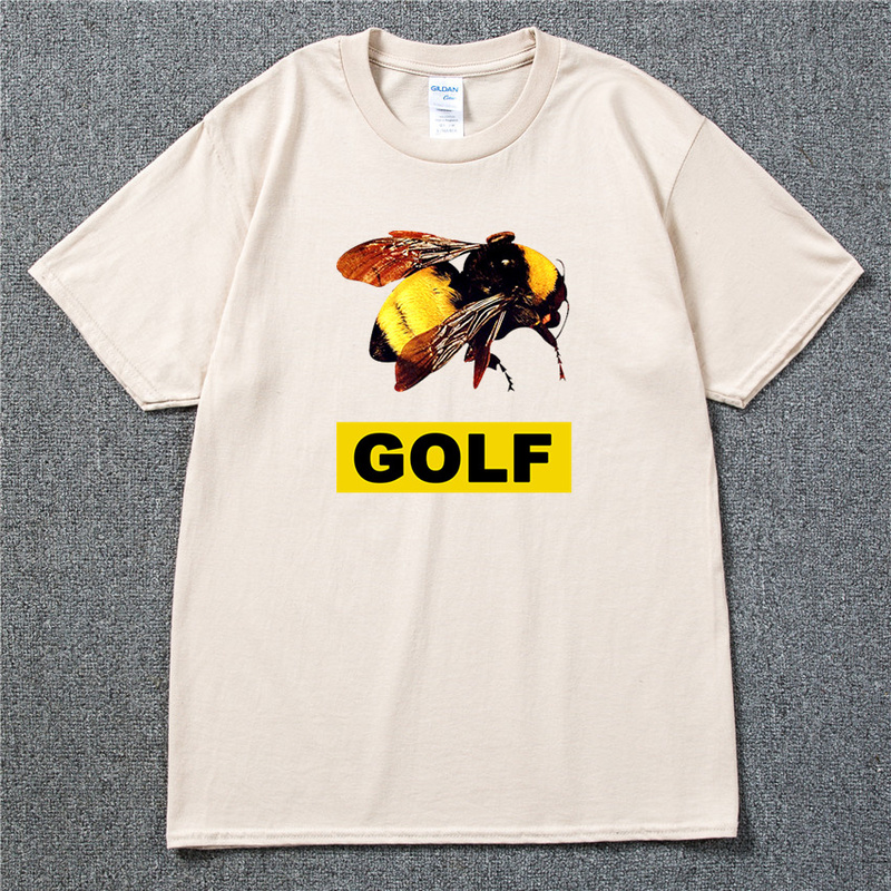 

Golf Skate Tshirts Unisex Golf Wang Tyler The Creator rapper hip hop music Tshirt Cotton Men T shirt TEE TSHIRT 220608, White