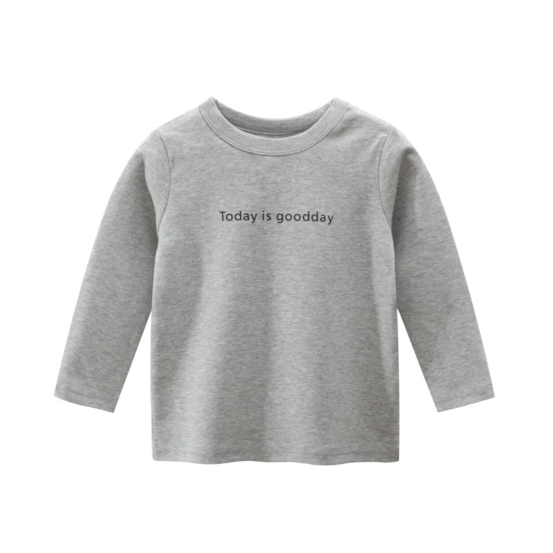 

Toddlers Jersey Children's Knitted T-shirt Delicate Soft Wear-resistant Skin Friendly Breathable The Unique Neckline Convenient For Children To Wear And Take Off, White