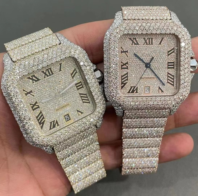 

Other Watches Wristwatches mens luxury watch automatic Diamond iced watch for men movement womens watch men's montre homme diamond watchs wristwatch montr