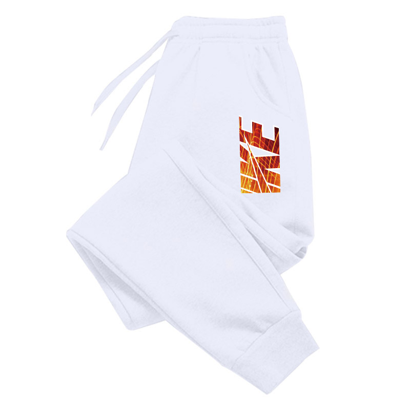 

2022 Mens Sport Pants Space Cotton Trousers Men Tracksuit Bottoms Joggers Tech Fleece Camo Running pant designer, White