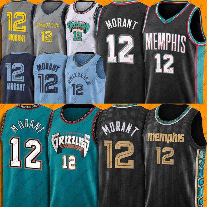 

Grizzly Ja 12 Morant Basketball Jersey Memphi Jaren Jackson Jr Throwback To Vancouver Jerseysbreathe248x