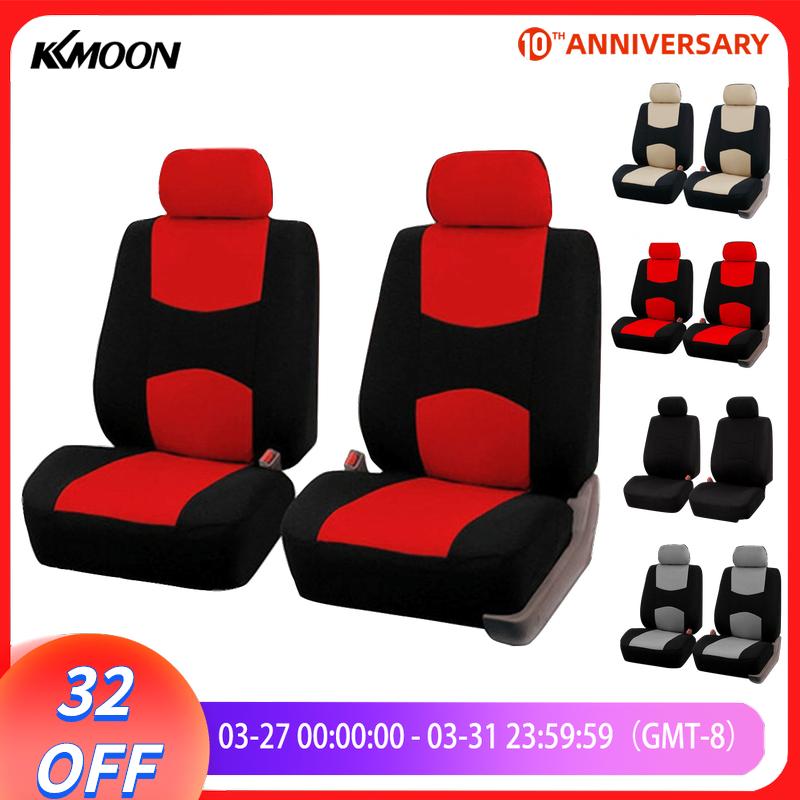 

Car Seat Covers Universal Front Cover Auto Interior Decoration Protect Full Surround Headrest And Pad Protector Styling