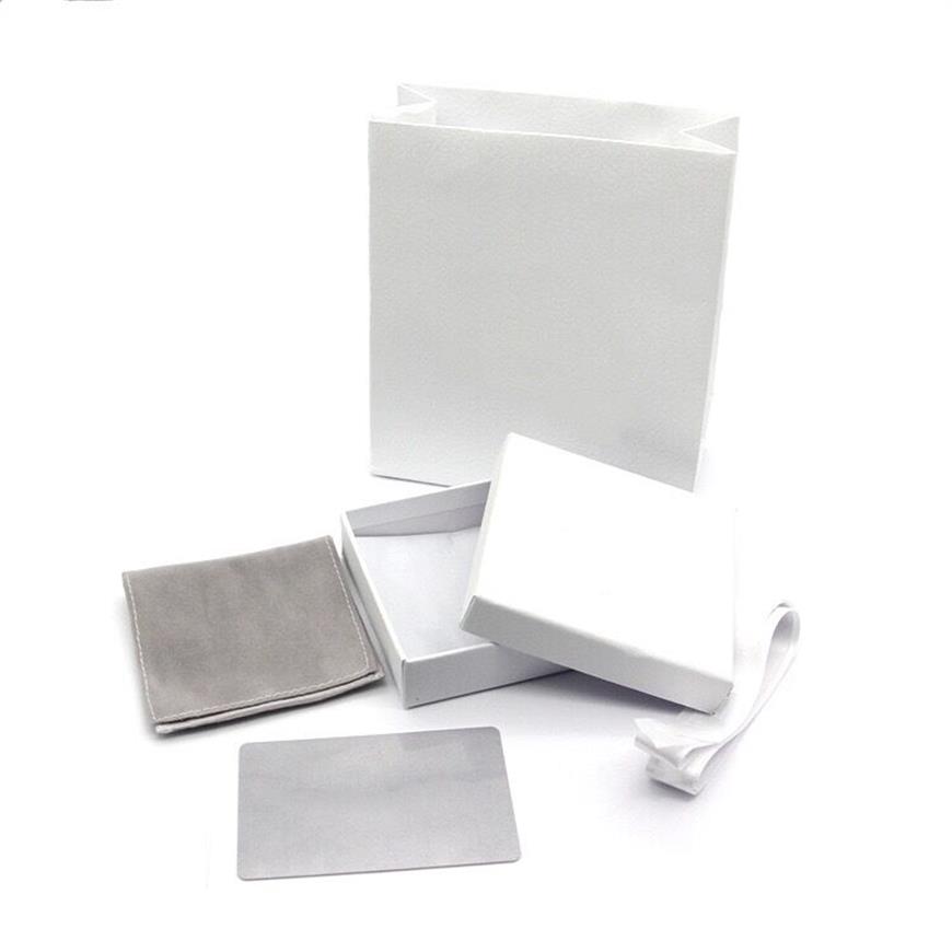 Fashion Beautiful box D famous brand bracelet package White set original handbag and velet bag jewelry gift box308a