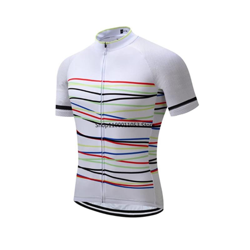 

Racing Jackets Sweat-Absorbent Road Bike Top Sweat Shirt Jacket Men's Short Sleeve Cycling Wear ComfortableRacing