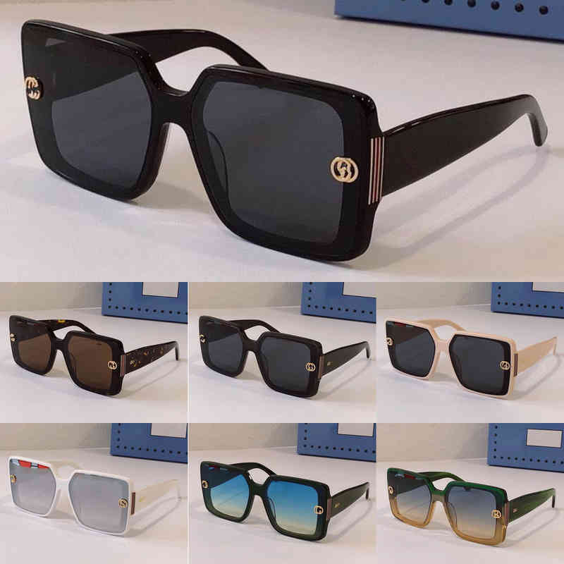 

2022 New G Women Luxury Vintage designer Brand Sun Glass Big Frame sunglasses uv400 high quality for men shades fashion oversized glasses retro