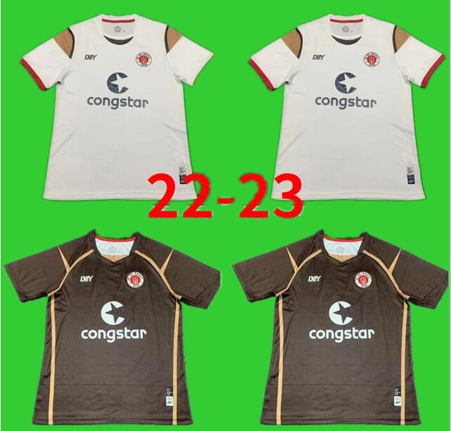 

22 23 ST Pauli SOCCER JERSEYS 2022 2023 BECKER IRVINE KYEREH HARTEL Maillots De Foot shirt SMITH PAQARADA MEDIC football uniforms, Adult 22/23