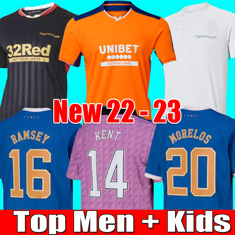 

2022 2023 150th Anniversary Rangers Soccer Jerseys Glasgow Legends home away 21 22 23 TRAINING CHAMPIONS DEFOE HAGI BARKER KENT TAVERNIER third Football Shirts, 22 23 men 4th player