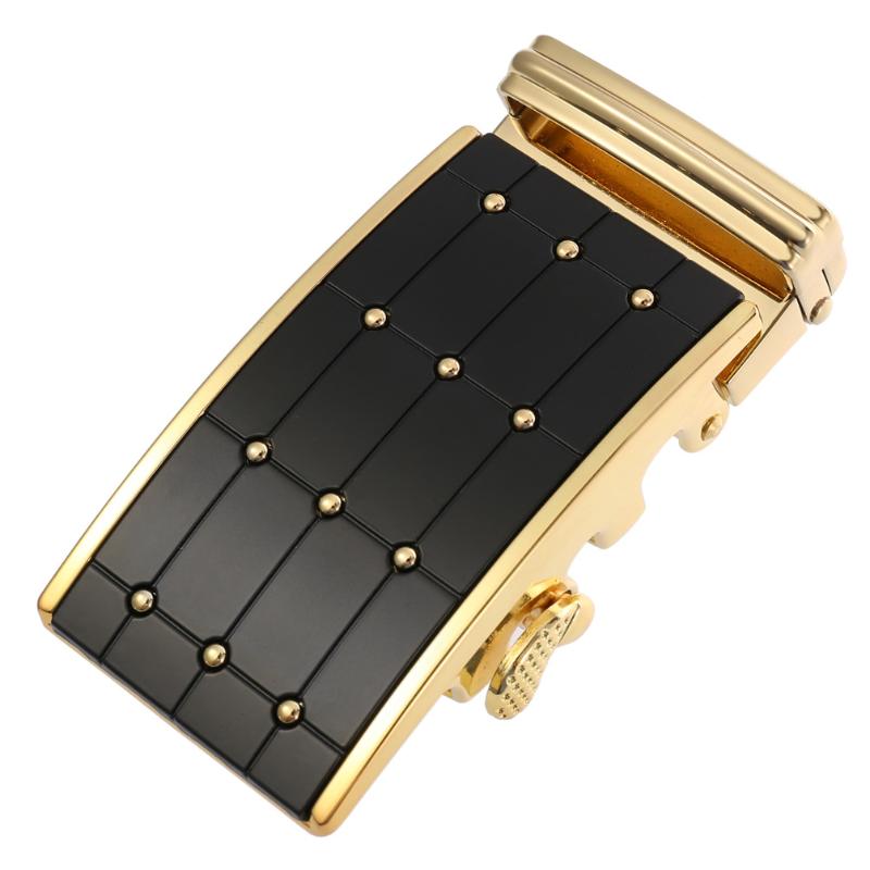 

Belts Belt Buckle Head Zinc Alloy Hardware Automatic LY136-751 Mens Luxury, Silver