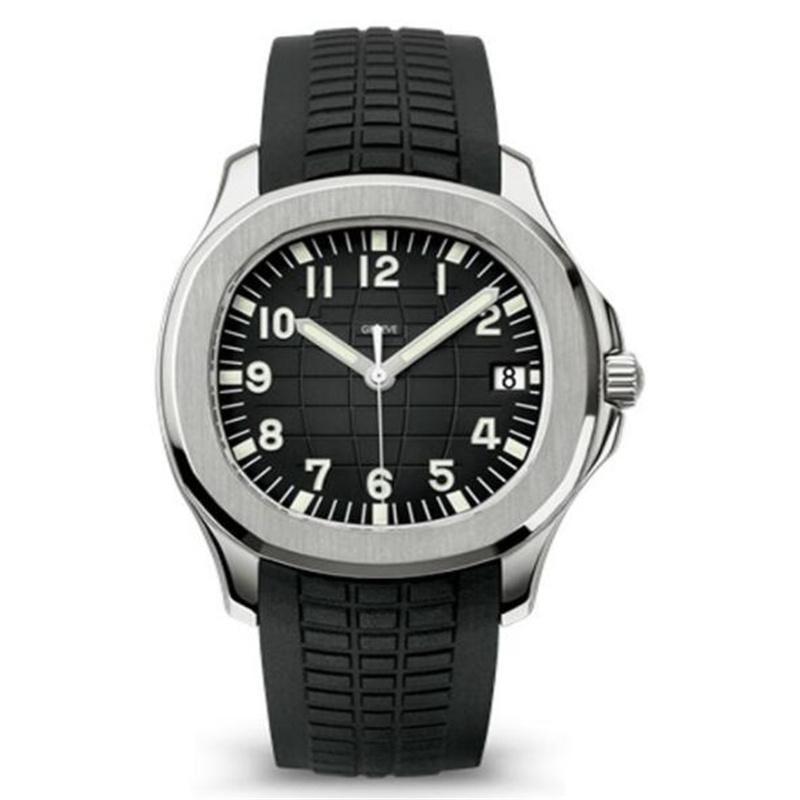 

Wristwatches Mens Watches Automatic Movement Stainless Steels Comfortable Rubber Strap Original Clasp Sapphire Glass Super Luminous Montre D, Extra shipping;not watches