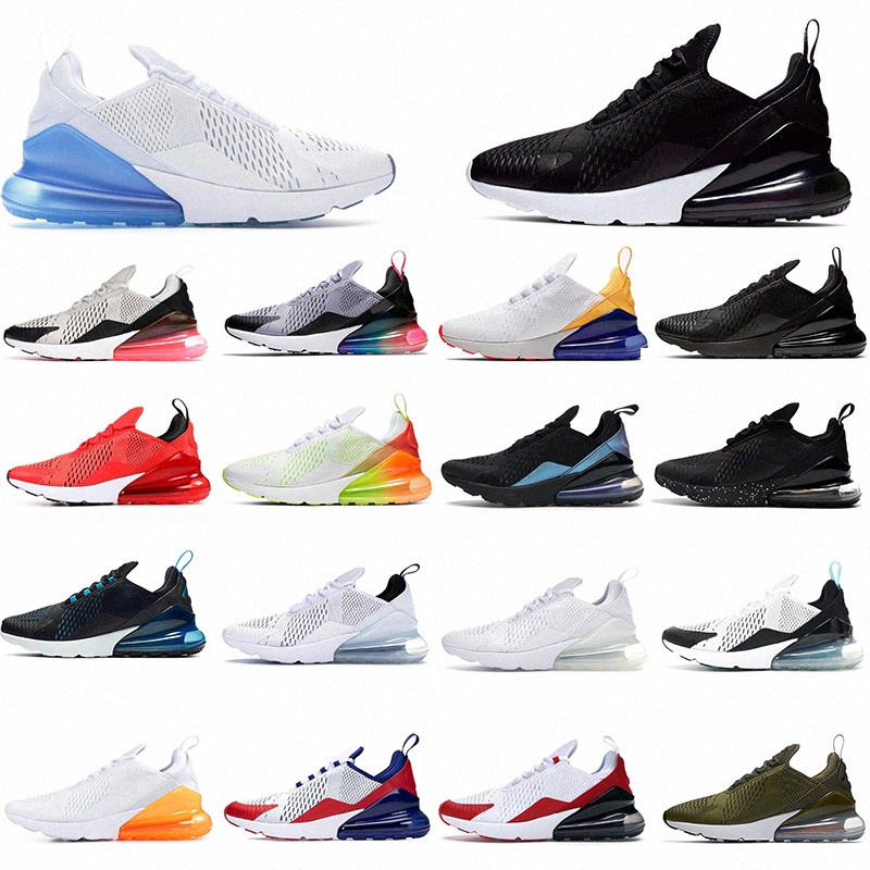 

Sports 270 React Running Shoes vapor maxes Mens Womens orange Triple Black White Bauhaus Blue Barely Rose Volt Medium Olive 27C outdoor Trainers Sneaker, 18