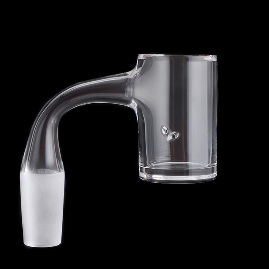 

Full Weld Auto-Spinner Quartz Banger Smoke Beveled Edge Nails With 2pcs Tourbillon/ Spinning Air Holes For Dab Rigs Water Bongs280k