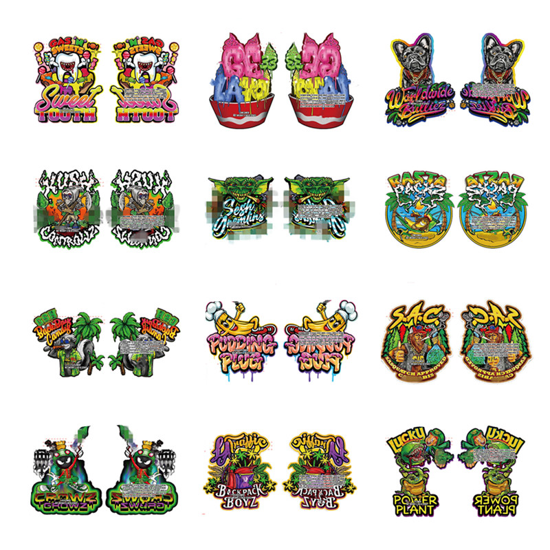 

Empty special-shaped 3.5g runtz Mylar packing bags sour edibles smell proof zipper package packaging bag unique shape