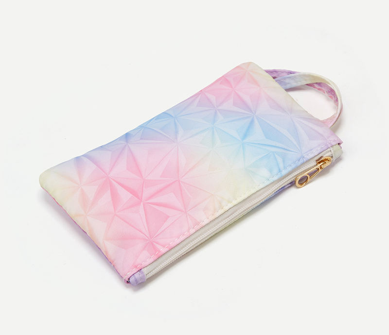 

Marbled PU coin purse handle bags Waterproof mobile phone bag for women, As photo