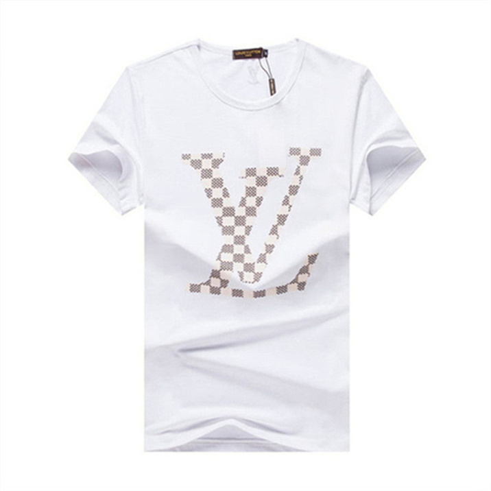 21ss Designer Tide T Shirts Chest Letter Laminated Print Short Sleeve High Street Loose Oversize Casual T-shirt 100% Pure Cotton Tops for Men and