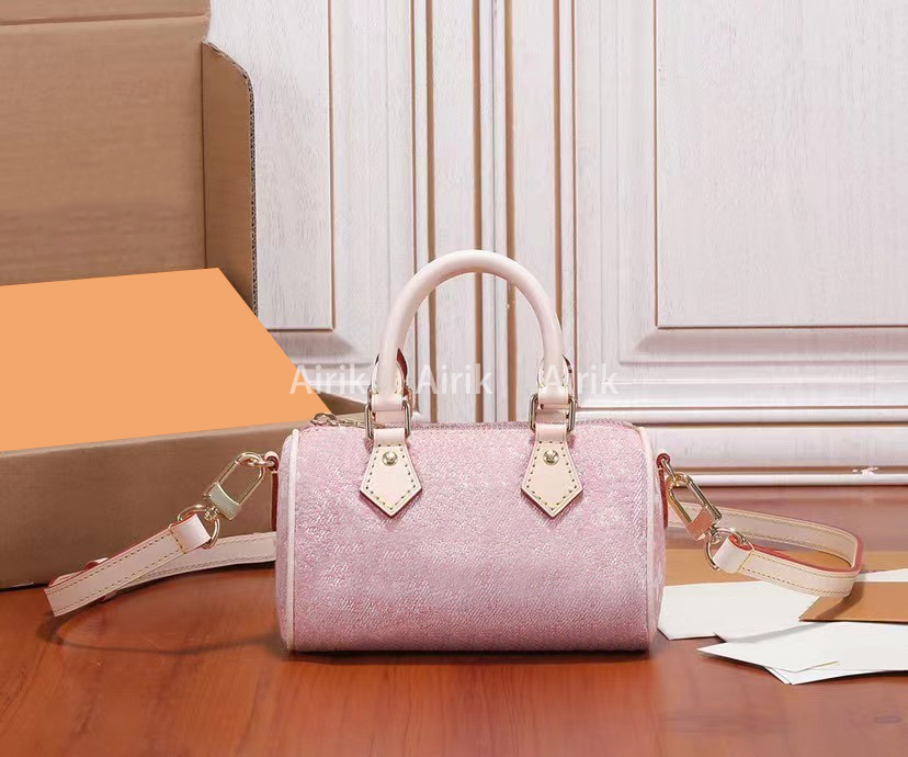 

Fashion Bags& Portable bag Gradient printed pillow bag is small, cute, and versatile 3 colors