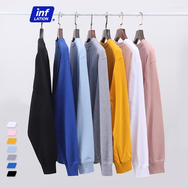 

Men' Hoodies & Sweatshirts Basic Relaxed Fit For Spring Men Casual Plain Unisex Crewneck Pullovers Plus SizeMen' Mild22, Blue