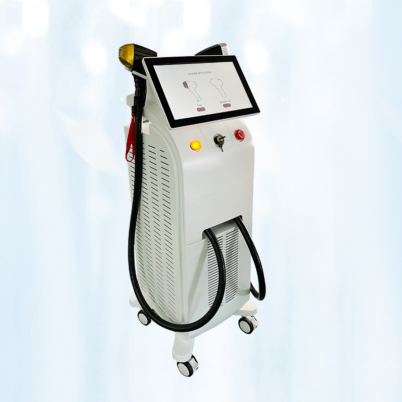 

Double Handle Diode Laser Hair Removal Machine with awesome whole sales price clinic use