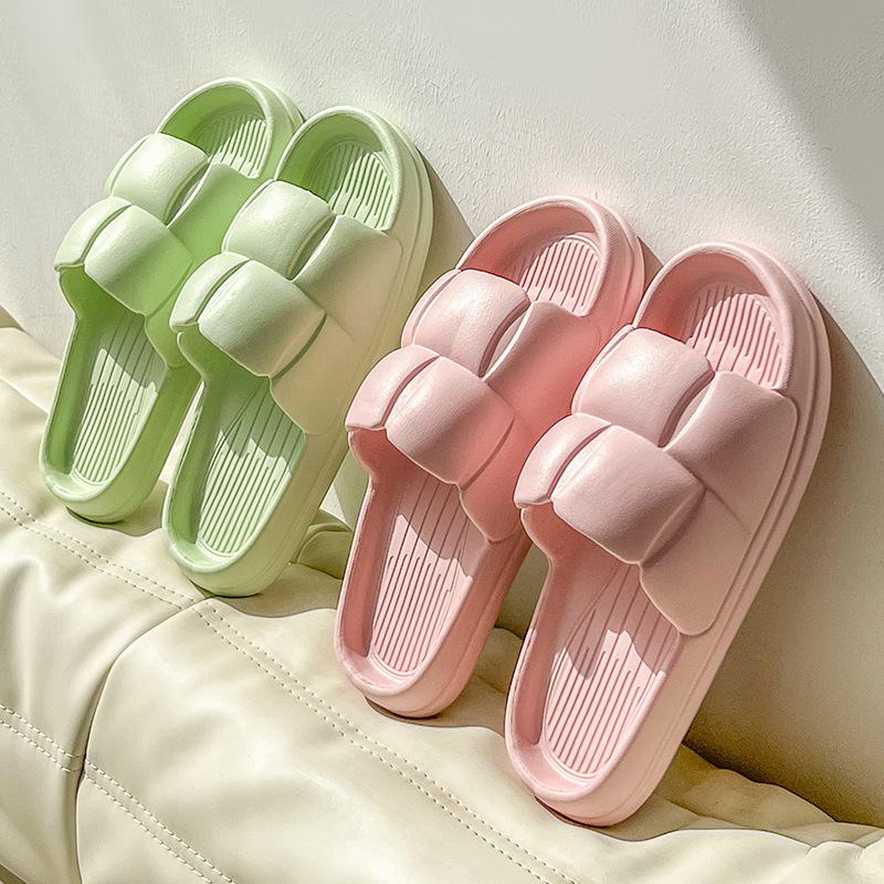 

Slippers House For Women Non Slip Summer On Sandals Flats Indoor Outdoor Beach Men Slides Shoes Chunky Platform Flip Flops, Pink