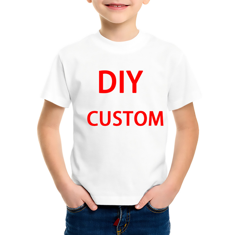 

CLOOCL Kids DIY Customize Tees Child Size Personality Design 3D Print Own Image Photo Star Anime Casual T-Shirts, Diy kids t-shirts