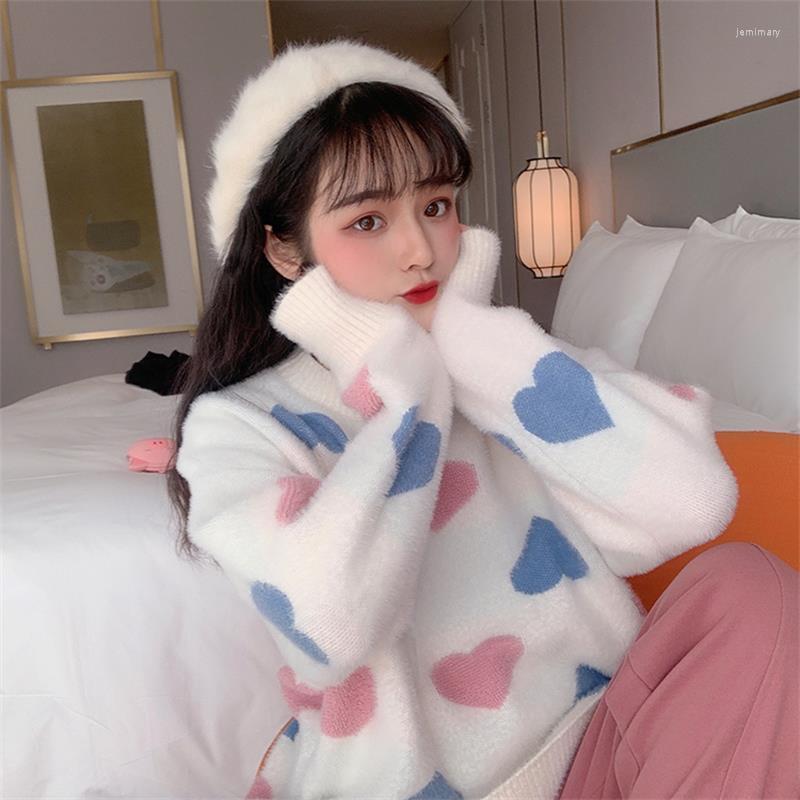 

Women's Sweaters Casual Loose Lazy Love Sweater Jemi22, Beige