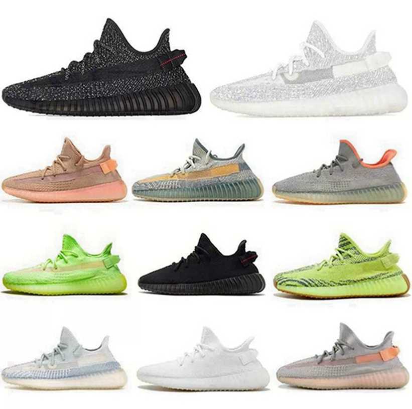 

2022 new V2 boost 35s men shoes zebra white foam Black Red mercedes benz sply bred Breds Cream Glow Green full sports sneakers Runner running shoes, 13