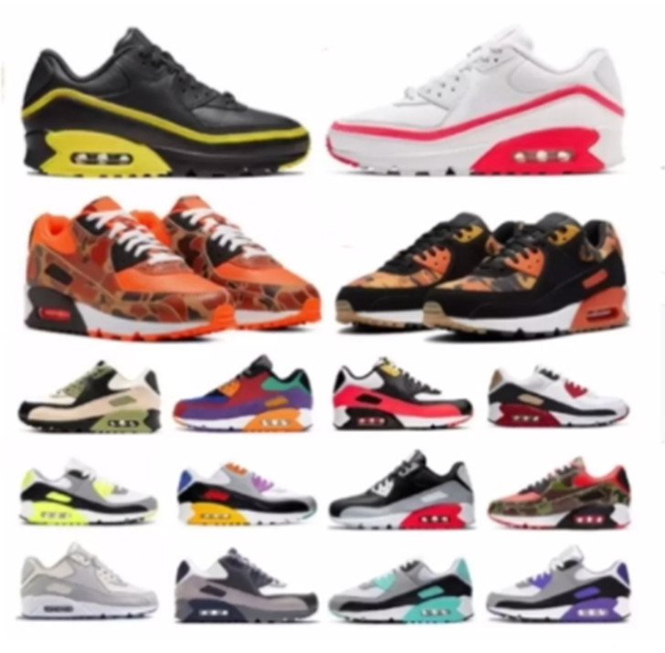 

Top Quality 2022 New mens womens 90s SIZE US 12 Running Shoes Bubble Green Triple White Grey Air Airma Max 90 Sneakers Trainers 36-46, Select shoe size