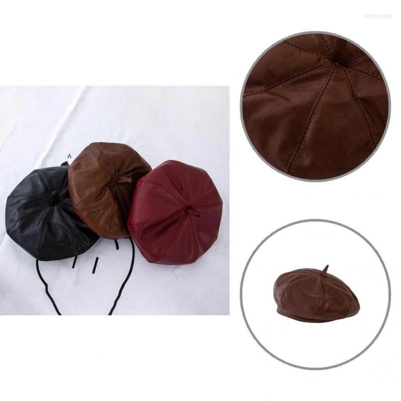 

Visors High Quality Women Beret All Match Hat French Style Wear Resistant Artist CapVisors, White