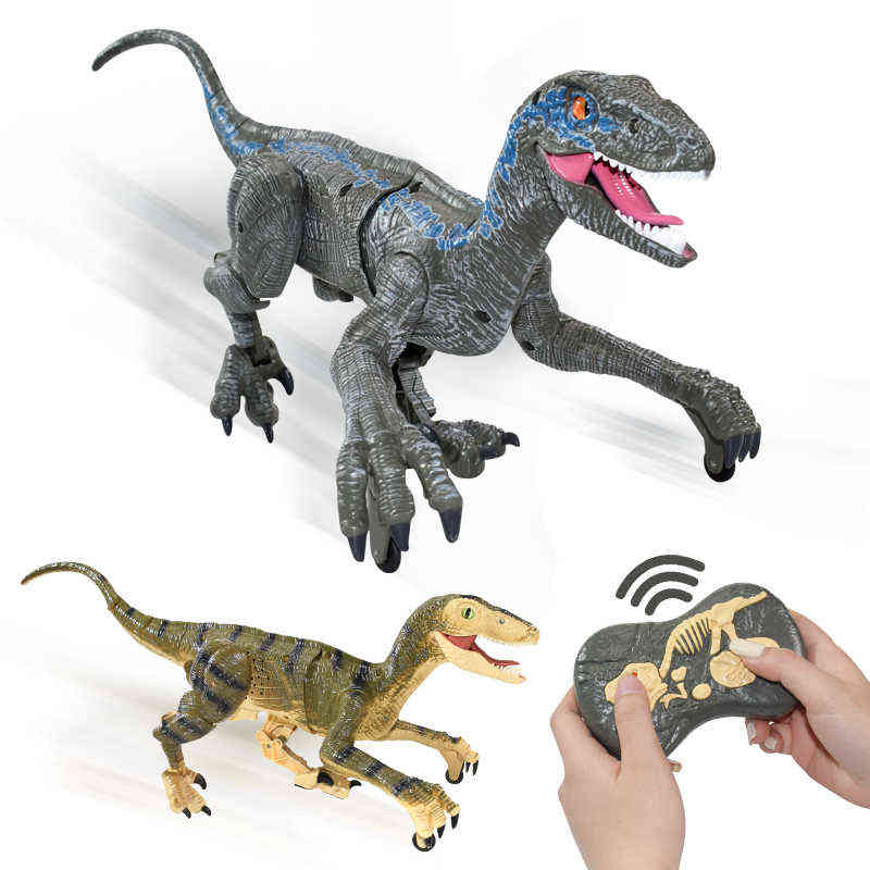 

Animals Kids Remote Control Dinosaur Toy Simulation Sound Light W