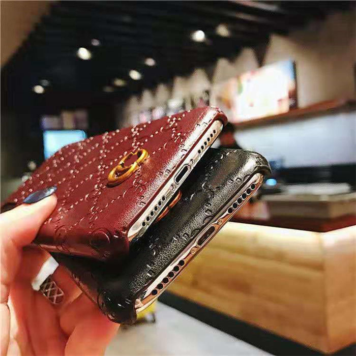 

7 Colors Fashion Phone Case Leather Plaid Phones Cases Classic Brand Luxury Designer Mens Womens iPhone 13 11 12 pro 7 8 X XS High Quality, Wine red