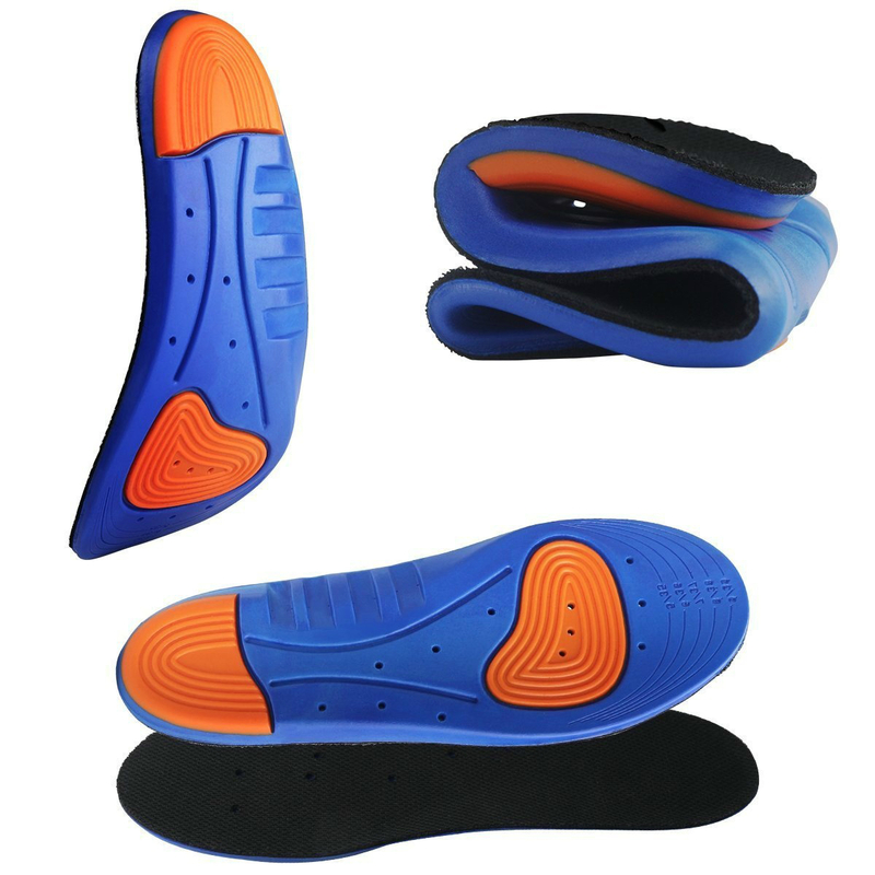

Sports Elastic memory Silicone Gel Insoles and Shoe Inserts for Women Men Breathable shoes Pad 220610