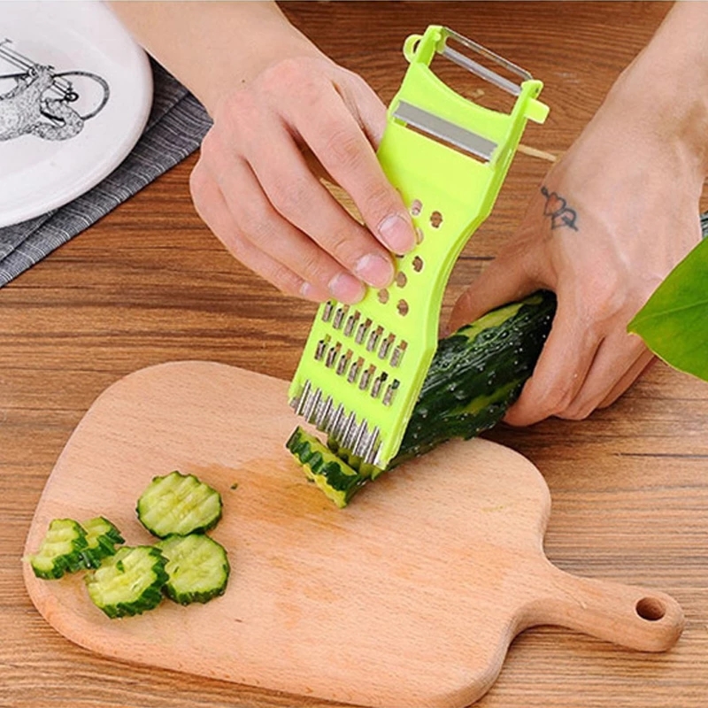 

Stainless Steel Peeler Grater Manual Slicers Cucumber Cutter Vegetable Fruit Peel Shredder Slicer Kitchen Accessories F0704x