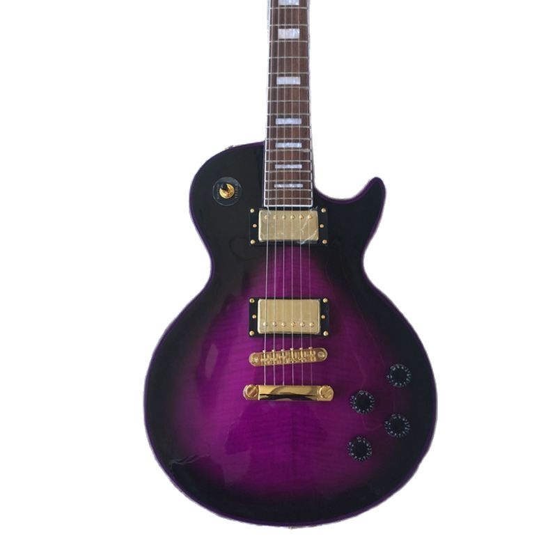 

2022 classic electric guitar noble purple excellent sound quality free delivery