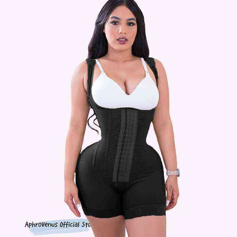 

Nxy Fajas Colombianas Slimming Body Shaper Abdomen Hook Eye Open Bust Mid Thigh High Compression Skims Tummy Control Shapewear Corse 220613, Beige