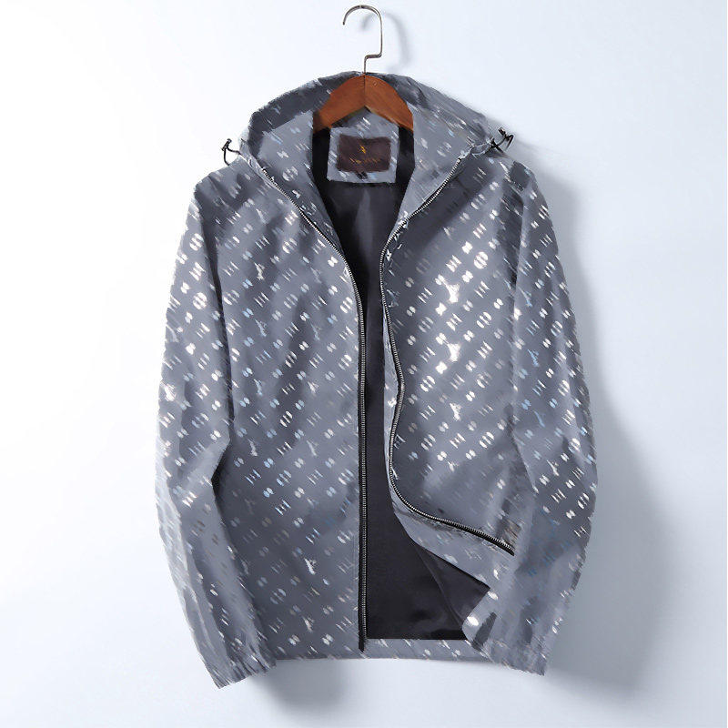 

Classic print men's jacket INSTAGRAM fashion hoodie Trench Designer Women's casual dust-proof Clothing Fall personality Charm Zpper Coat Asian size M-3XL, 02 beach shorts