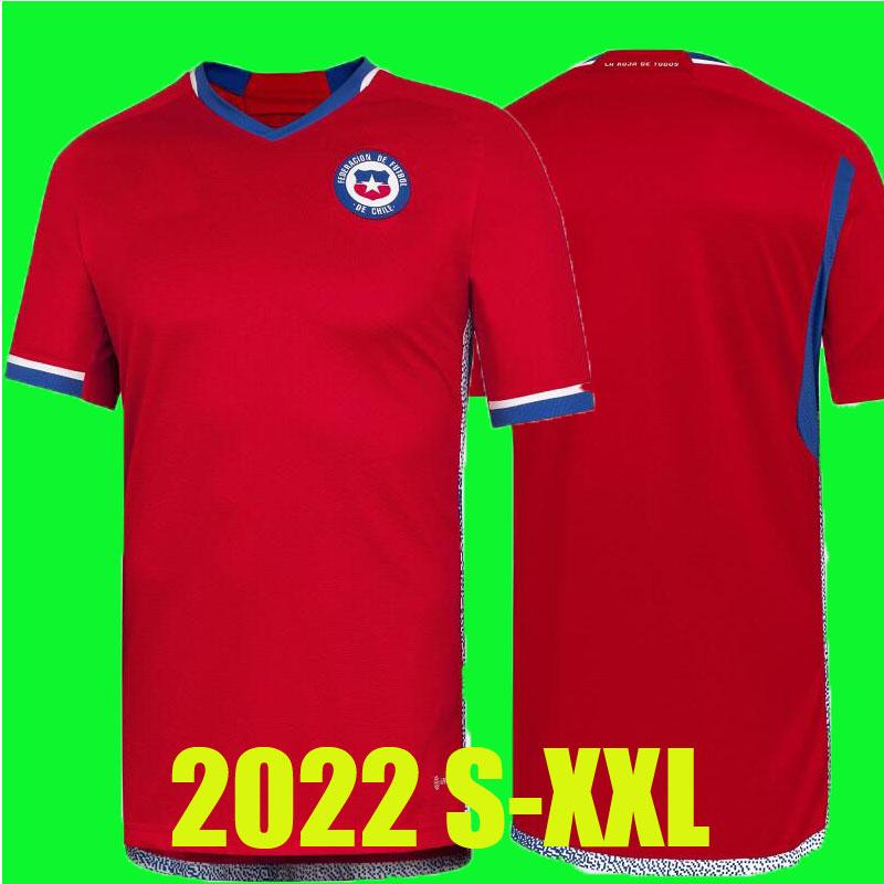 

2022 2023 Chile Soccer Jerseys 22 23 Vidal Alexis Sanchez Felipe MEDEL Erick E.VARGAS HOME RED Retro MAILLOT DE FOOT DIaz Jean Meneses Pablo Galdames TomAs AlarcOn, 2022 home