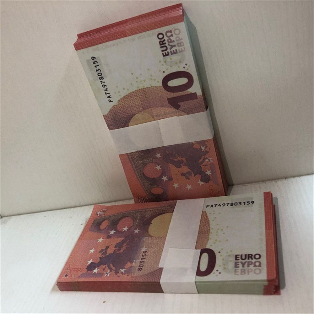 

Atmosphere Prop Pound Stage Counterfeit Bar Toxvm Dollar Party LE10-13 Euro Billet Banknote Okssk