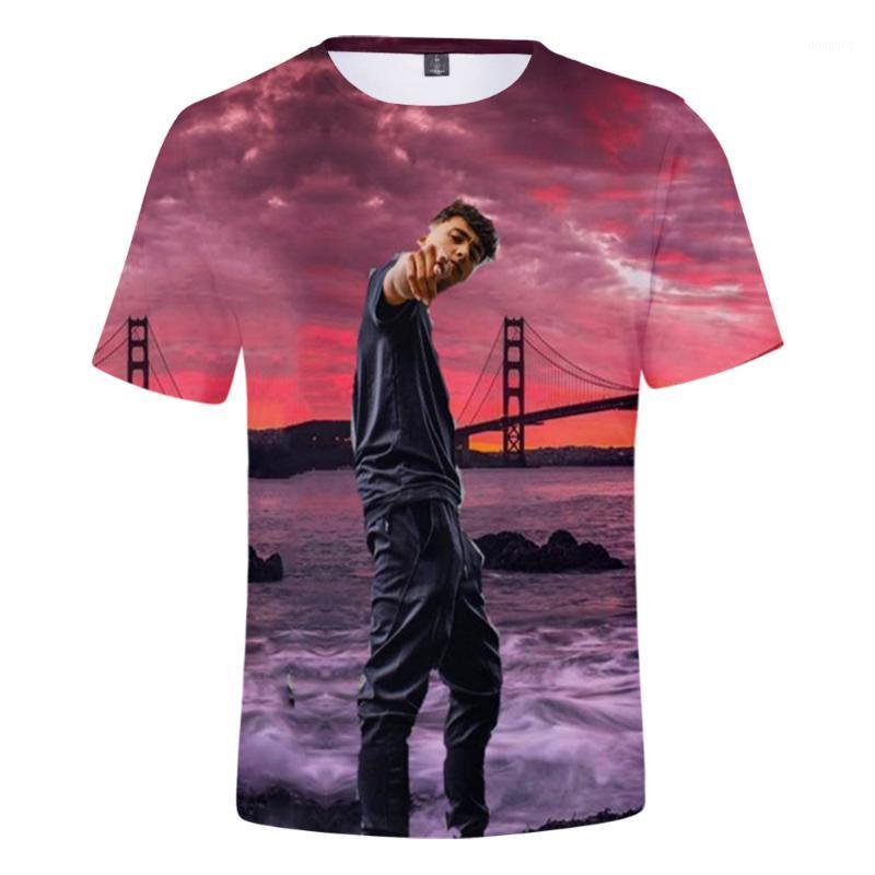 Inoxtag 3D printemps et été préparation Style hommes femmes vêtements de rue T-shirt jeune vitalité roman manteau innovant T-Shirts