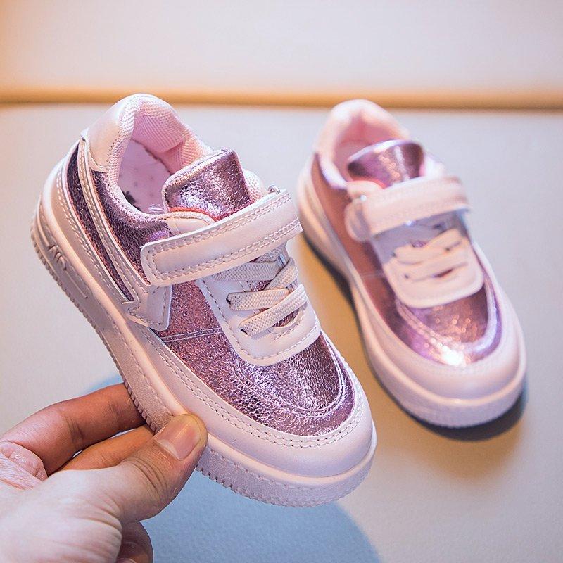 

Athletic & Outdoor Kid Shoes Girls Sneakers Spring Autumn Teens Boys Sports Running Casual Breathable Children White Size 26-37Athletic, Pink