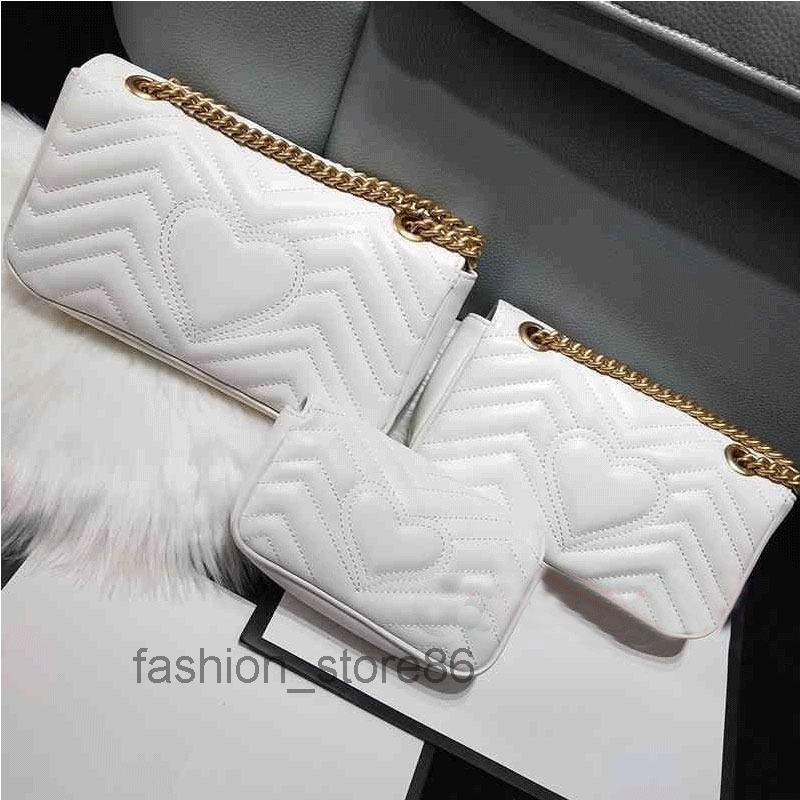 

Designer bags 3 Size Real leather Women Lady Fashion Marmont Bags Genuine Crossbody G Handbags G