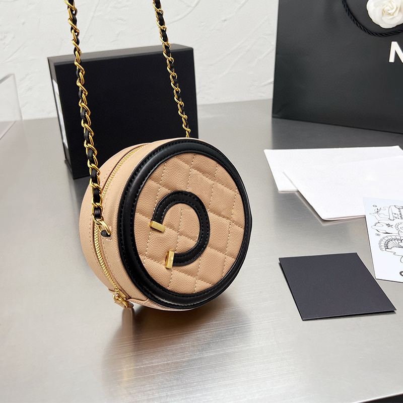 

women shoulder crossbody bags Letter cc chain round bag top quality handbags luxury handbag purses girl fashion party shopping mini bag, Customize